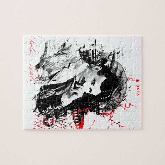 Nikola Tesla Puzzle (Horizontal)