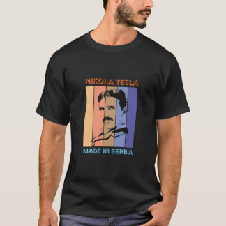 Nikola Tesla Retro Style #2 T - Shirt