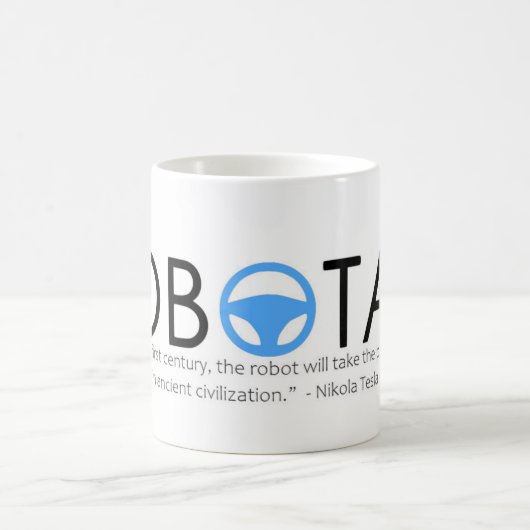 Nikola Tesla Robotaxi Tasse (Mittel)