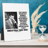 Nikola Tesla Scientists Gleichung Kein Beziehungsq Fotoplatte (Seite)