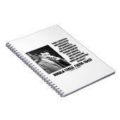 Nikola Tesla Scientists Gleichung Kein Beziehungsq Notizblock (Rechte Seite)