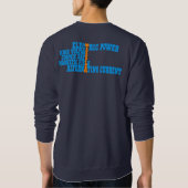 Nikola Tesla Sweatshirt (Rückseite)