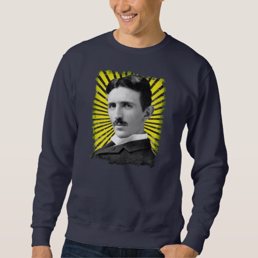 Nikola Tesla Sweatshirt (Vorderseite)