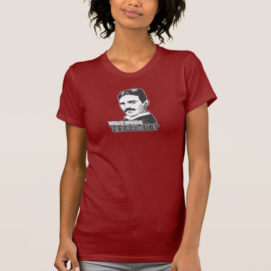 Nikola Tesla T-Shirt (Vorderseite)