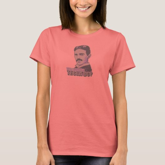 Nikola Tesla T-Shirt (Vorderseite)