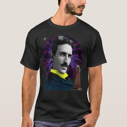 Nikola tesla T-Shirt (Vorderseite)