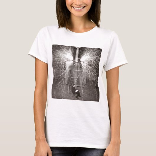 Nikola Tesla T-Shirt (Vorderseite)