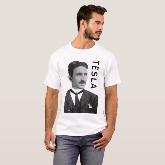 NIKOLA TESLA T SHIRT (Vorne ganz)