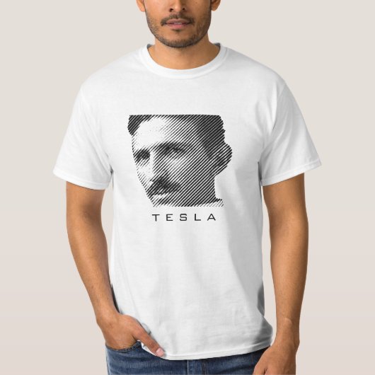 Nikola Tesla T-Shirt (Vorderseite)
