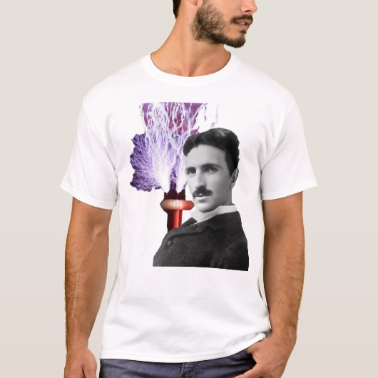 Nikola Tesla T-Shirt (Vorderseite)