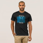 Nikola Tesla-T-Shirt T-Shirt (Vorne ganz)