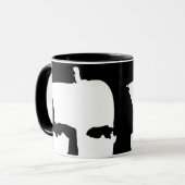 Nikola Tesla Tasse (Vorderseite Links)