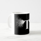 Nikola Tesla - Tesla Spule - Blitz Kaffeetasse (Vorderseite Links)