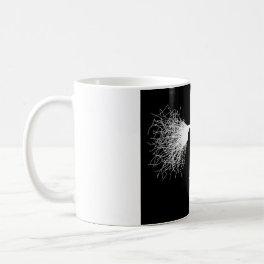 Nikola Tesla - Tesla Spule - Blitz Kaffeetasse (Links)