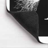 Nikola Tesla - Tesla Spule - Blitz Mousepad (Ecke)