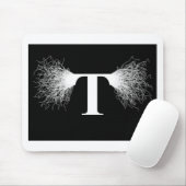 Nikola Tesla - Tesla Spule - Blitz Mousepad (Mit Mouse)