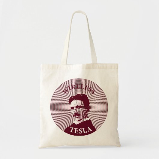 Nikola Tesla Tragetasche (Vorne)