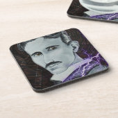 Nikola Tesla Untersetzer (Linke Seite)