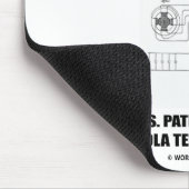 Nikola Tesla Wechselstrom-Dynamo-elektrisches Mousepad (Ecke)