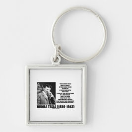 Nikola Tesla Wheelwork of Nature Kinetic Energy Schlüsselanhänger