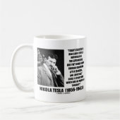 Nikola Tesla-Wissenschaftler-Gleichung kein Kaffeetasse (Links)