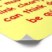 Nikola tesla Zitat Poster (Ecke)