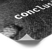 Nikola Tesla Zitat Poster (Ecke)