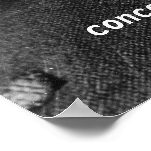 Nikola Tesla Zitat Poster (Ecke)