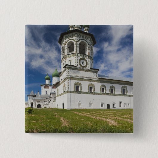 Nikola-Vyazhischi-Kloster Button (Vorderseite)