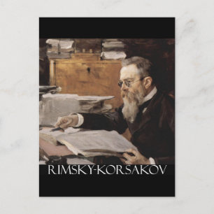 Nikolai Rimsky-Korsakov-Artikel Postkarte