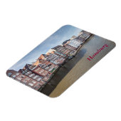 Nikolaifleet, Hamburg, Deutschland Magnet (Linke Seite)