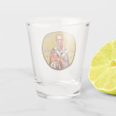 Nikolaus-Anhänger 3 Schnapsglas (Rückseite)