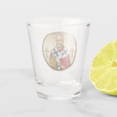 Nikolaus-Anhänger 5 Schnapsglas (Rückseite)