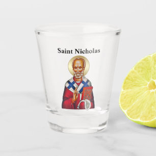 Nikolaus-Anhänger eng Schnapsglas
