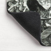 Nikolaus Kopernikus, der seine Theorie erklärt Mousepad (Ecke)