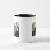 Nikolaus Kopernikus, der seine Theorie erklärt Tasse (Zentrum)