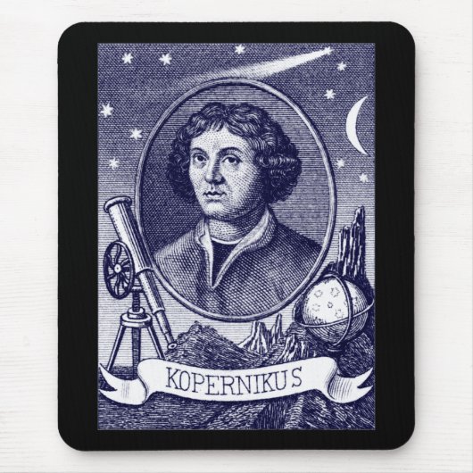Nikolaus Kopernikus Mousepad (Vorne)