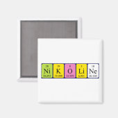 Nikolaus-Magnet Magnet (Vorderseite/Rückseite)