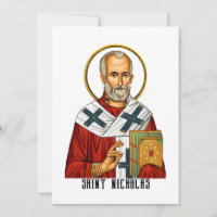 Nikolaus-Orthodoxe Heilige Ikone