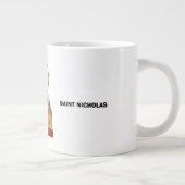 Nikolaus-Orthodoxe Heilige Ikone Jumbo-Tasse (Rechts)