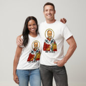 Nikolaus-Orthodoxe Heilige Ikone T-Shirt (Unisex)