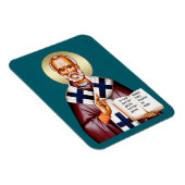 Nikolaus-Orthodoxe Ikone 07 Magnet (Rechte Seite)