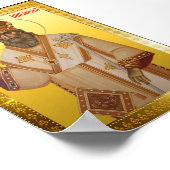 Nikolaus-Orthodoxe Ikone Serbiens Poster (Ecke)