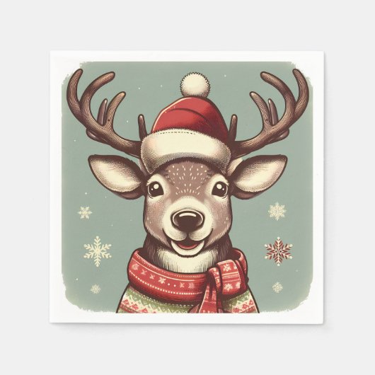 Nikolaus Serviette (Vorderseite)