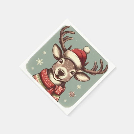 Nikolaus Serviette (Ecke)