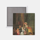 Nikolaus-Tag Magnet (Vorderseite/Rückseite)