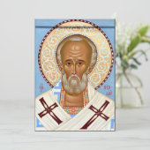 Nikolaus von Myra Einladung (Stehend Vorderseite)