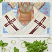 Nikolaus von Myra Geschirrtuch (Gefaltet)