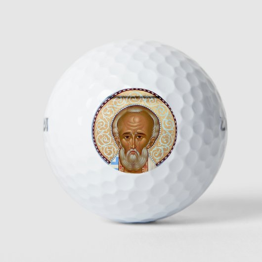 Nikolaus von Myra Golfball (Vorderseite)