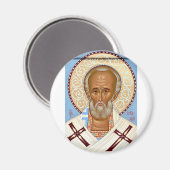 Nikolaus von Myra Magnet (Vorderseite/Rückseite)